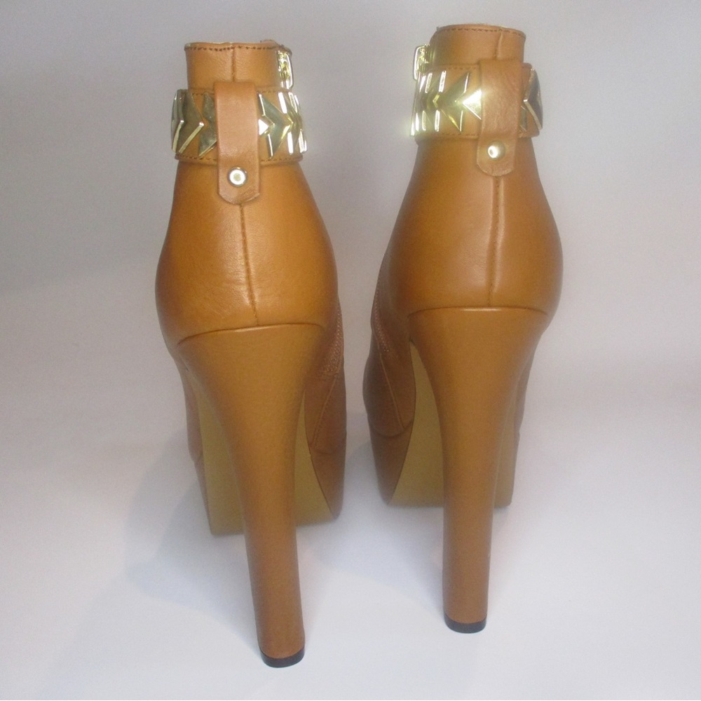 H by halston brown booties size 7 - Picture 2 of 5